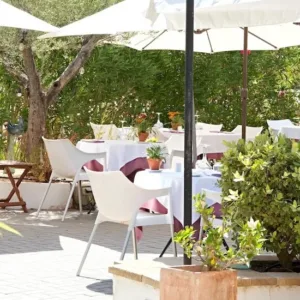 Le Gourmand Javea terrace detail